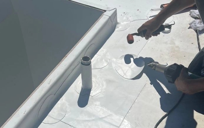 Patching Flat Roof